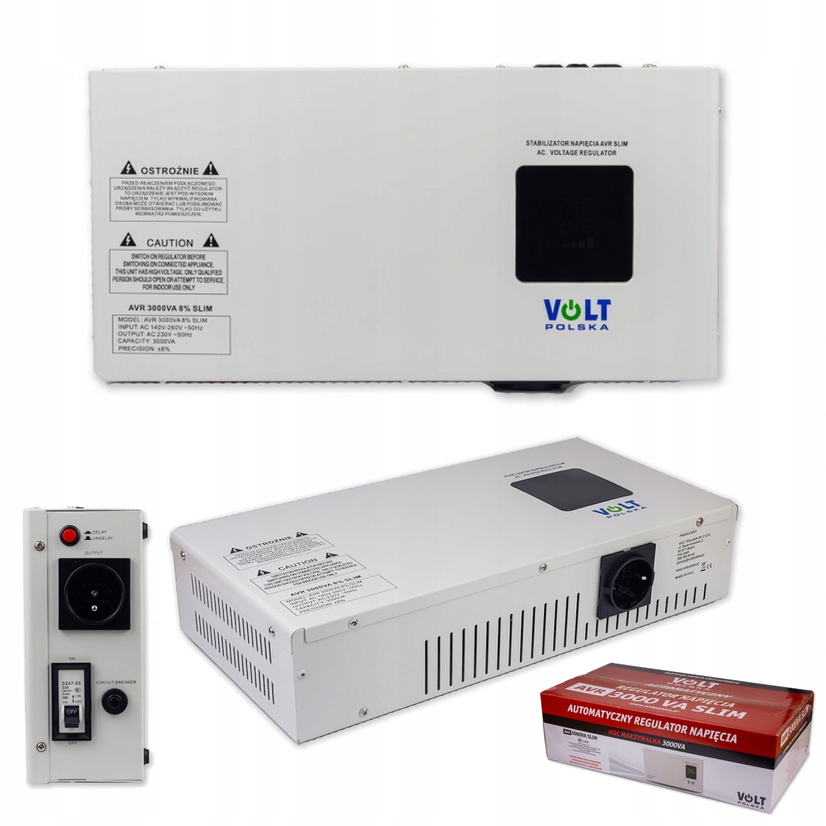 Prenosná jednofázová elektrocentrála Volt Polska 3000 W